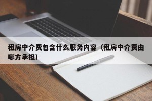 租房中介费包含什么服务内容（租房中介费由哪方承担）