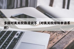 多国对美关税霸凌说不（对美关税排除申请系统）